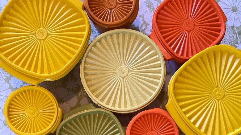 Vintage Tupperware containers