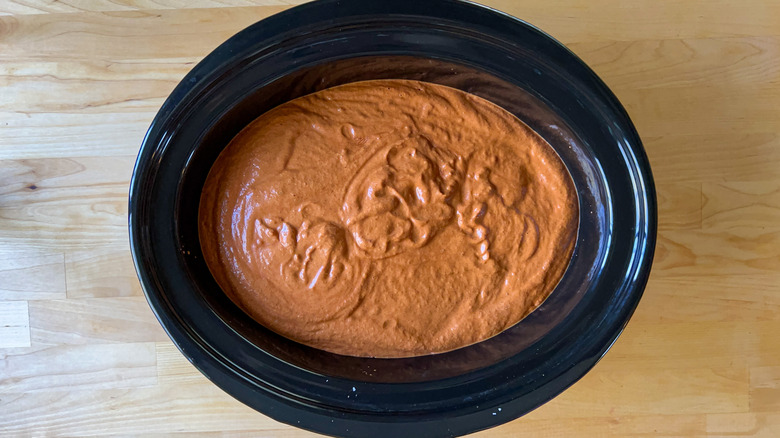 Mole in slow cooker