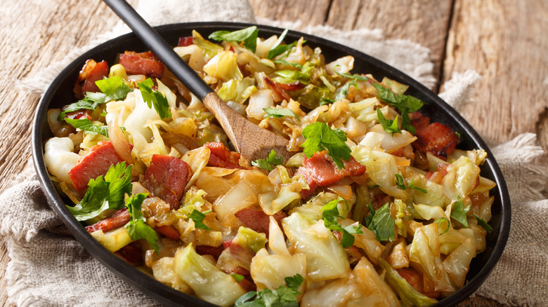 For Mouthwatering Cabbage, Fry It Up The Southern Way