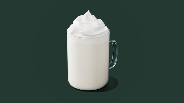 A Vanilla Crème from Starbucks