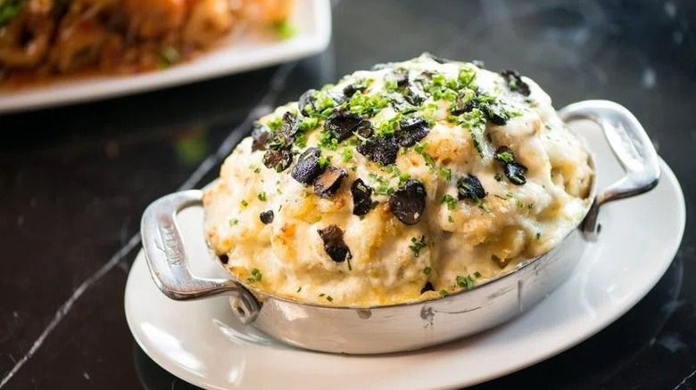 An order of Château Mashed Potatoes at Del Frisco's Double Eagle Steakhouse