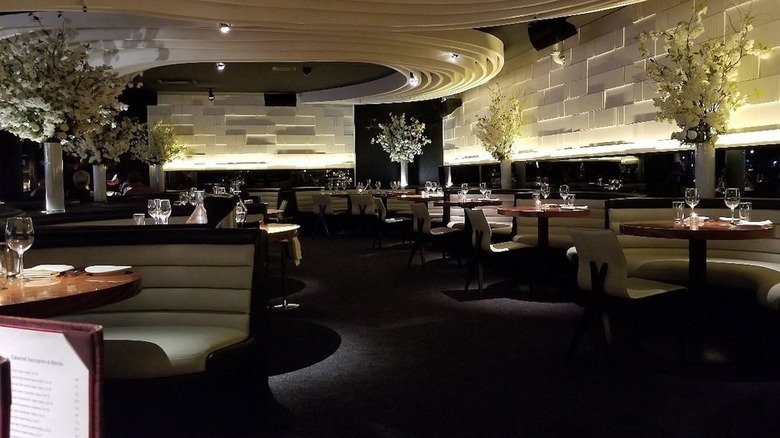 Interior of an STK Steakhouse