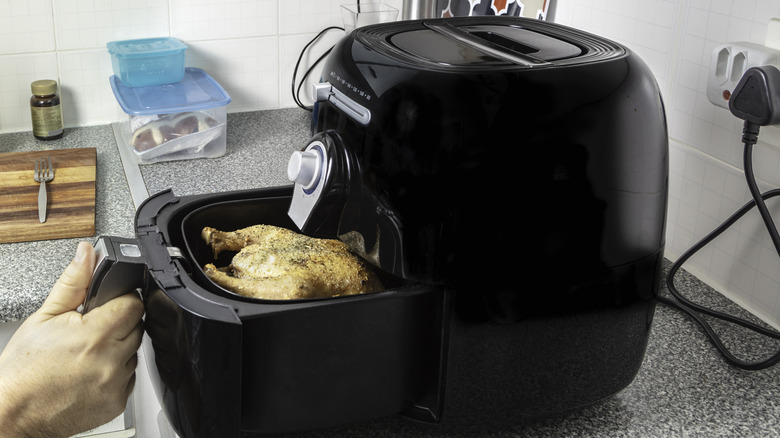 roast chicken in air fryer