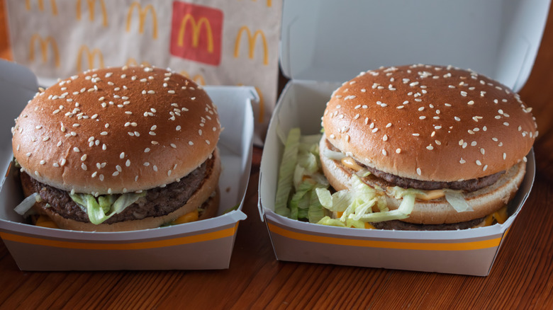 Big Mac burgers