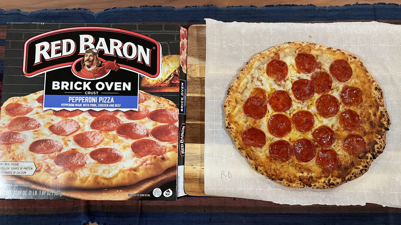 Red Baron pizza
