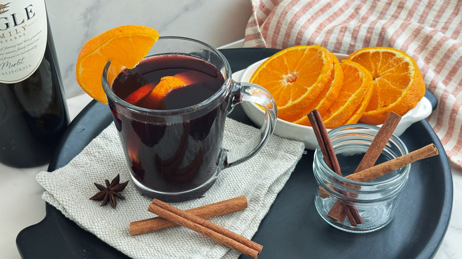Stovetop Mulled Wine Recipe