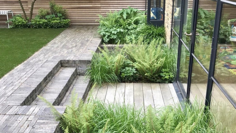 Sunken garden beds
