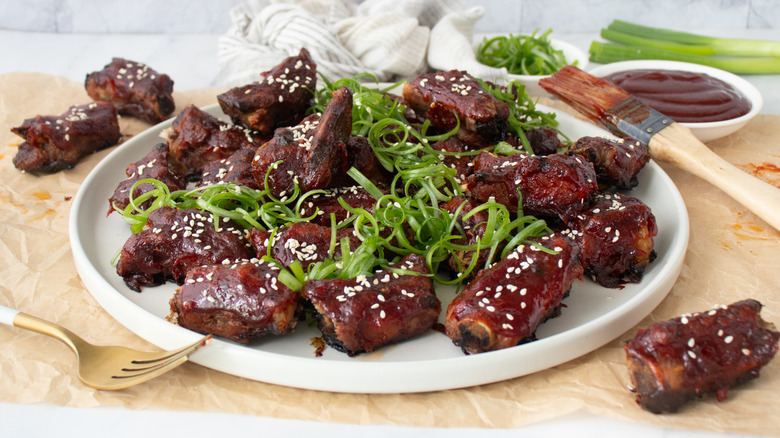 final plate image of barbecue riblets