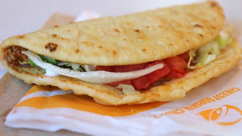 Taco Bell chalupa