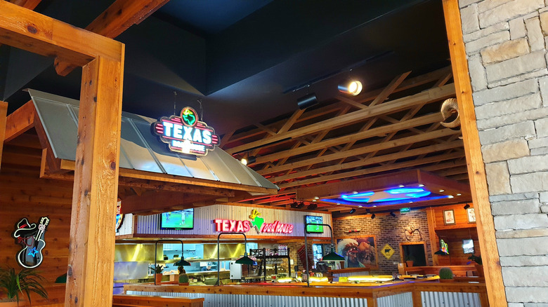 Interior of a Texas Roadhouse
