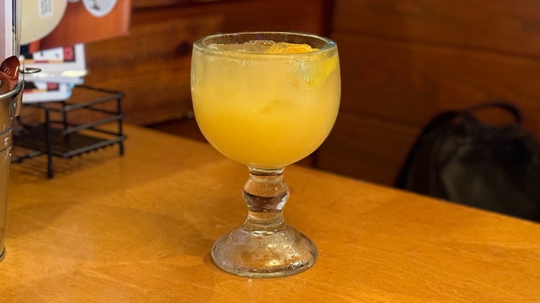 A Texas Roadhouse Jamaican Cowboy margarita