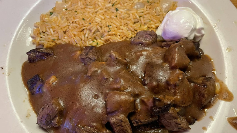 Texas Roadhouse beef tips