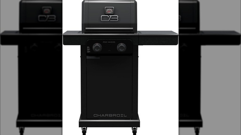 A Char-Broil two-burner grill