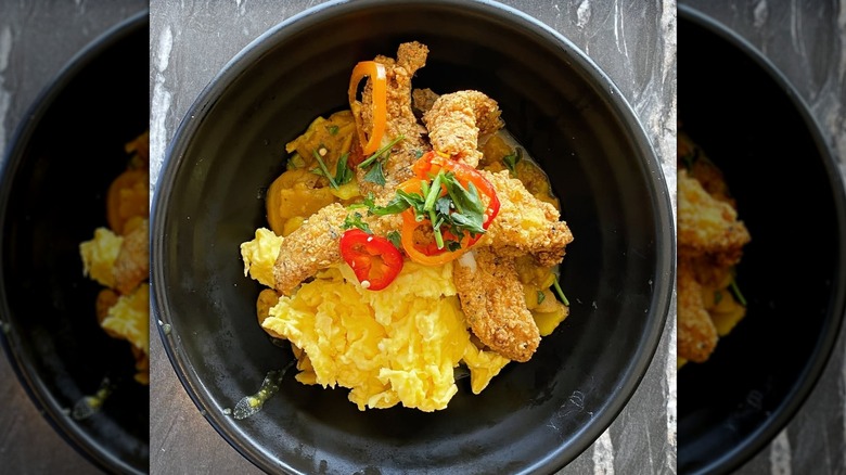 The Catfish Skillet from CheSa's Bistro & Bar