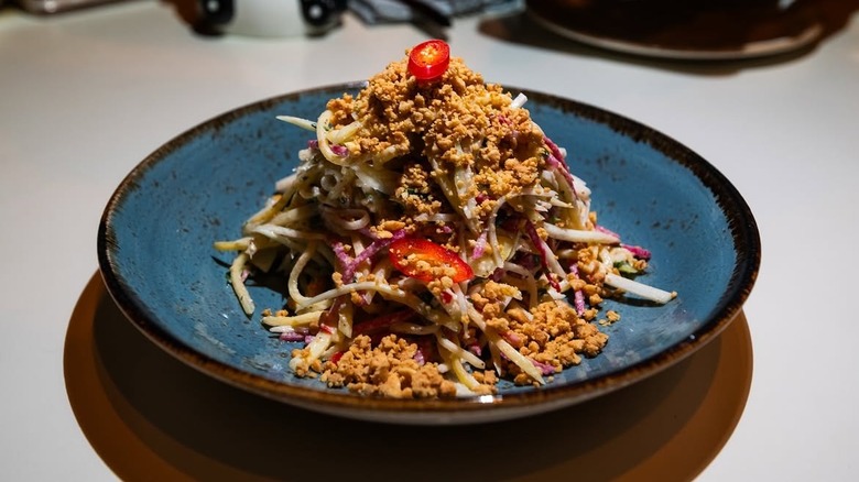The Mango Papaya Salad from KIMMI