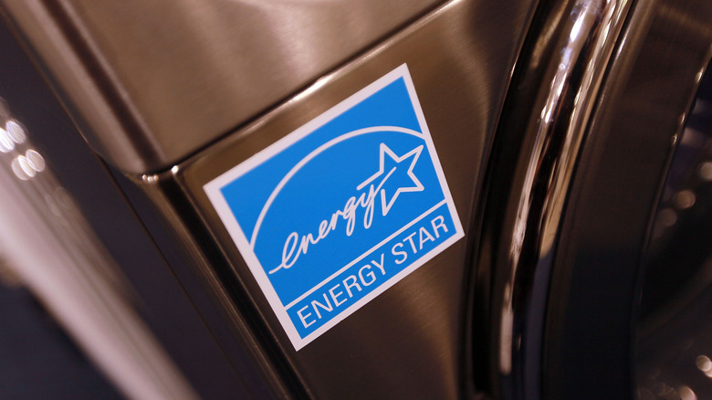 Energy star appliance at a store