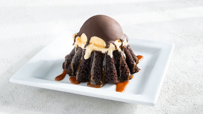 A Molten Chocolate Cake