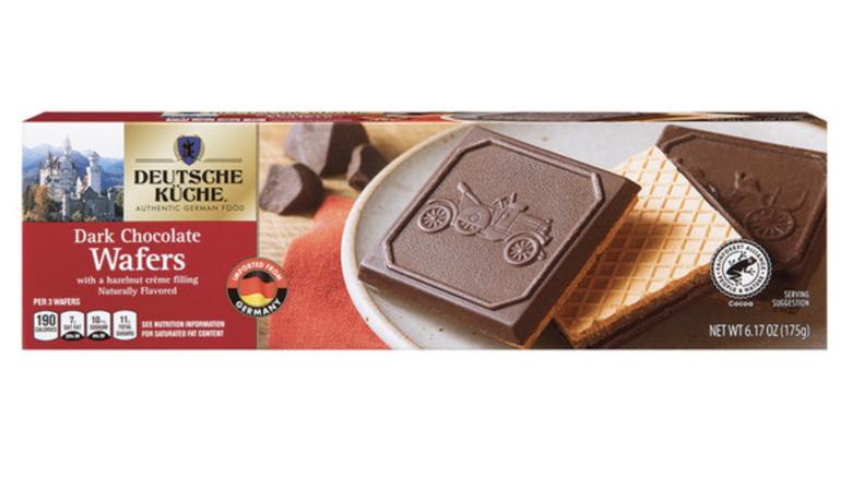 Deutsche Küche Dark Chocolate Wafers