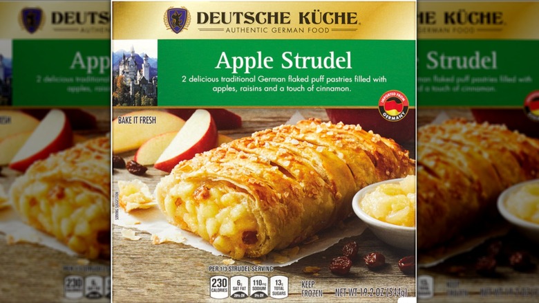 Deutsche Küche frozen Apple Strudel