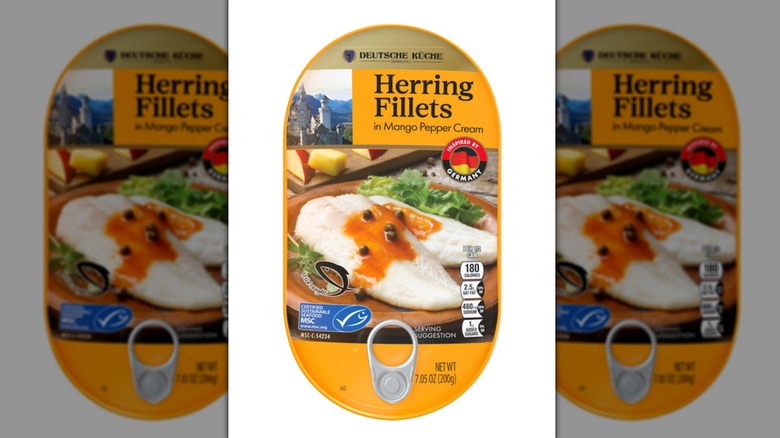 Deutsche Küche Herring Fillets in Mango Pepper Cream