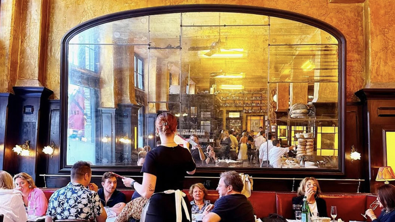 interior at balthazar