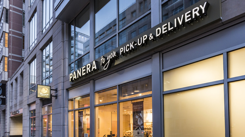 panera bread pick up and delivery shop