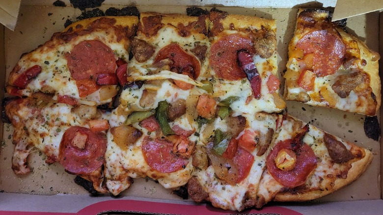 Crafted Flatzz pizza in a box