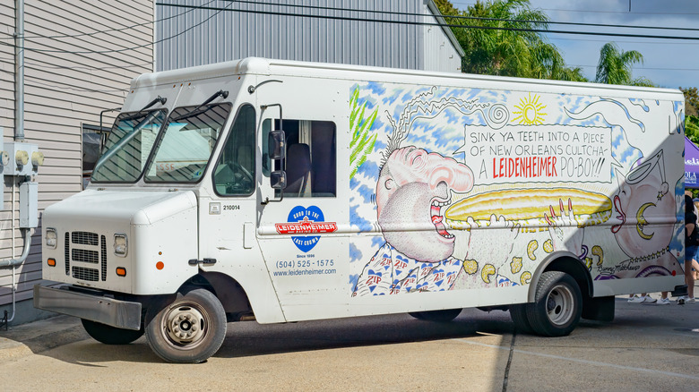 A Leidenheimer Bakery truck