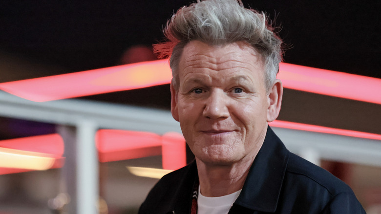 Gordon Ramsay looking at the camera