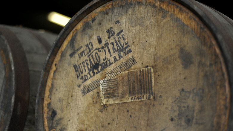 Buffalo Trace stárnutí sud