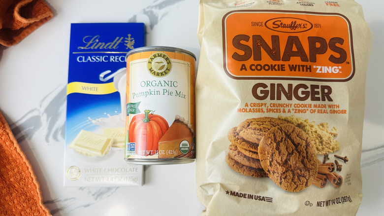Pumpkin spice truffles ingredients