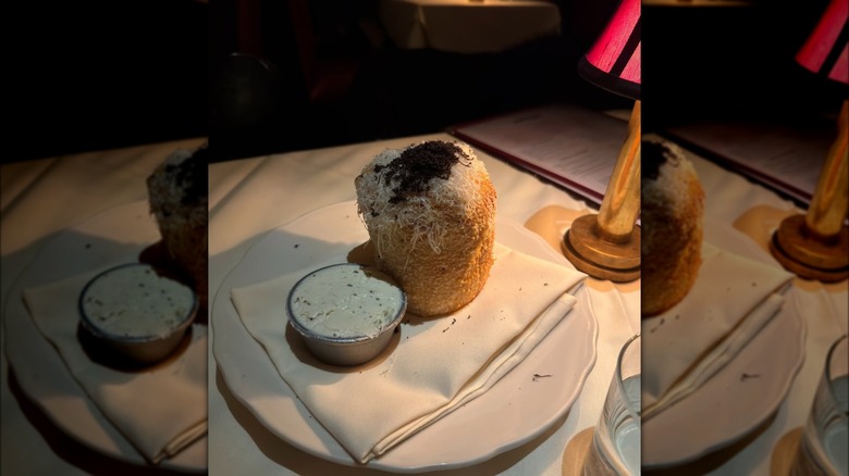 The truffle monkey bread and Monkey Bar, NYC