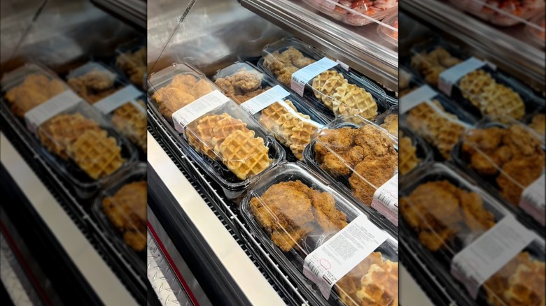 Costco chicken and waffles
