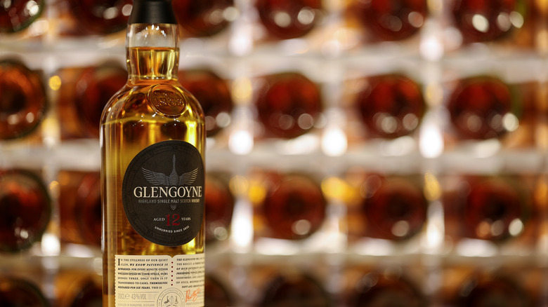 Bottle of Glengoyne whisky