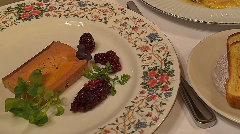 Menu items on a table at Minetta Tavern.