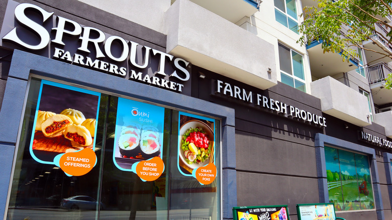 The exterior of a Sprouts Farmers Market