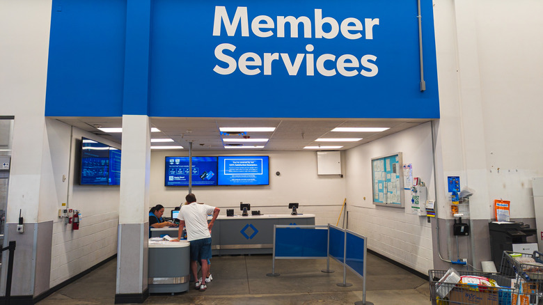 Sam's Club member services department