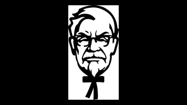 2025 KFC mascot, a frowning Colonel