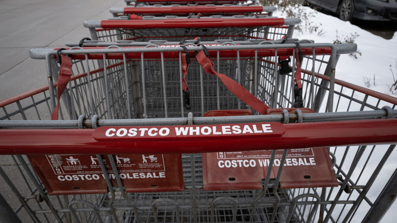 Costco shopping carts