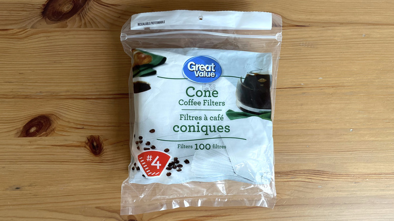 package of Great Value filters