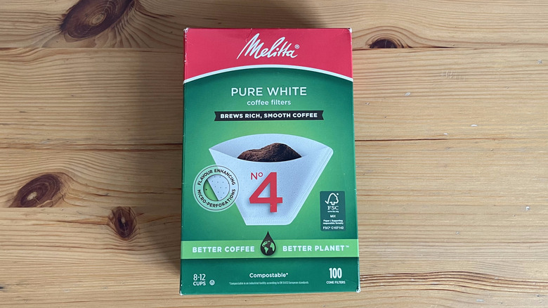 package of Melitta filters