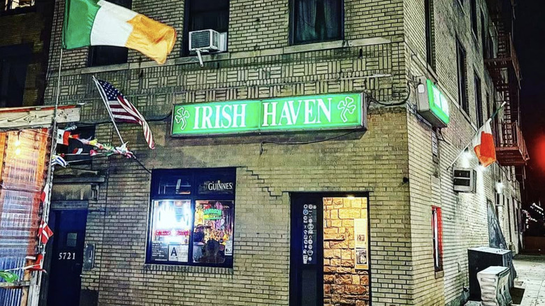 exterior of Irish Haven