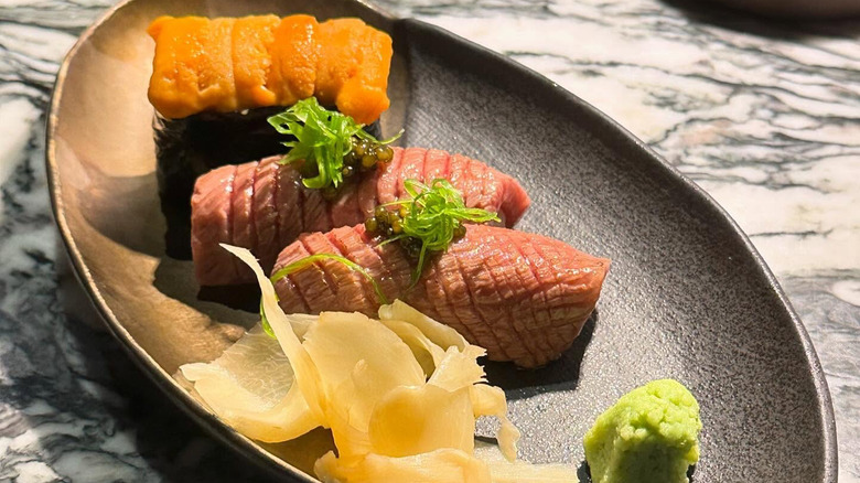 Japanese-style cuisine found at The Den