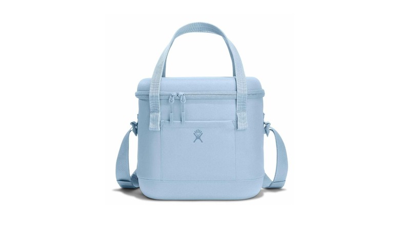 blue cooler bag