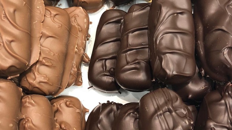 Chocolate covered caramels from Dolles