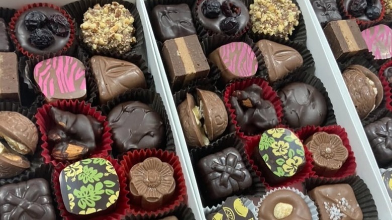 Chocolates from Serenade Mass