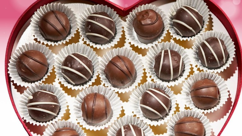 Chocolate box from Mostly Chocolates