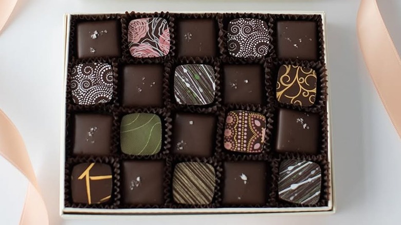 NU Chocolat assorted chocolates