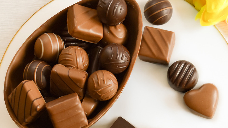 bowl of chocolates from Holl's WV