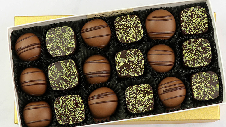 box of Wilmar chocolates